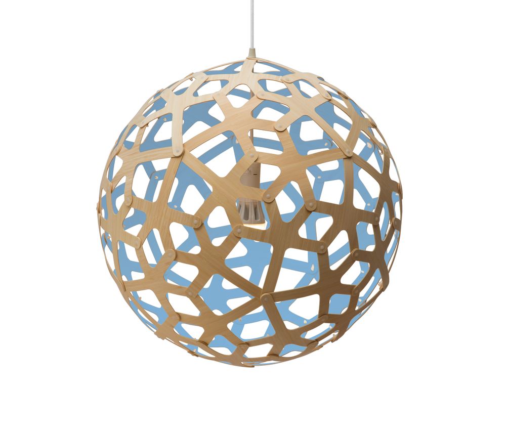 Hotel bedrooms - Ecological Suspension Light: CORAL lamp diameter 80 - MOAROOM - DAVID TRUBRIDGE