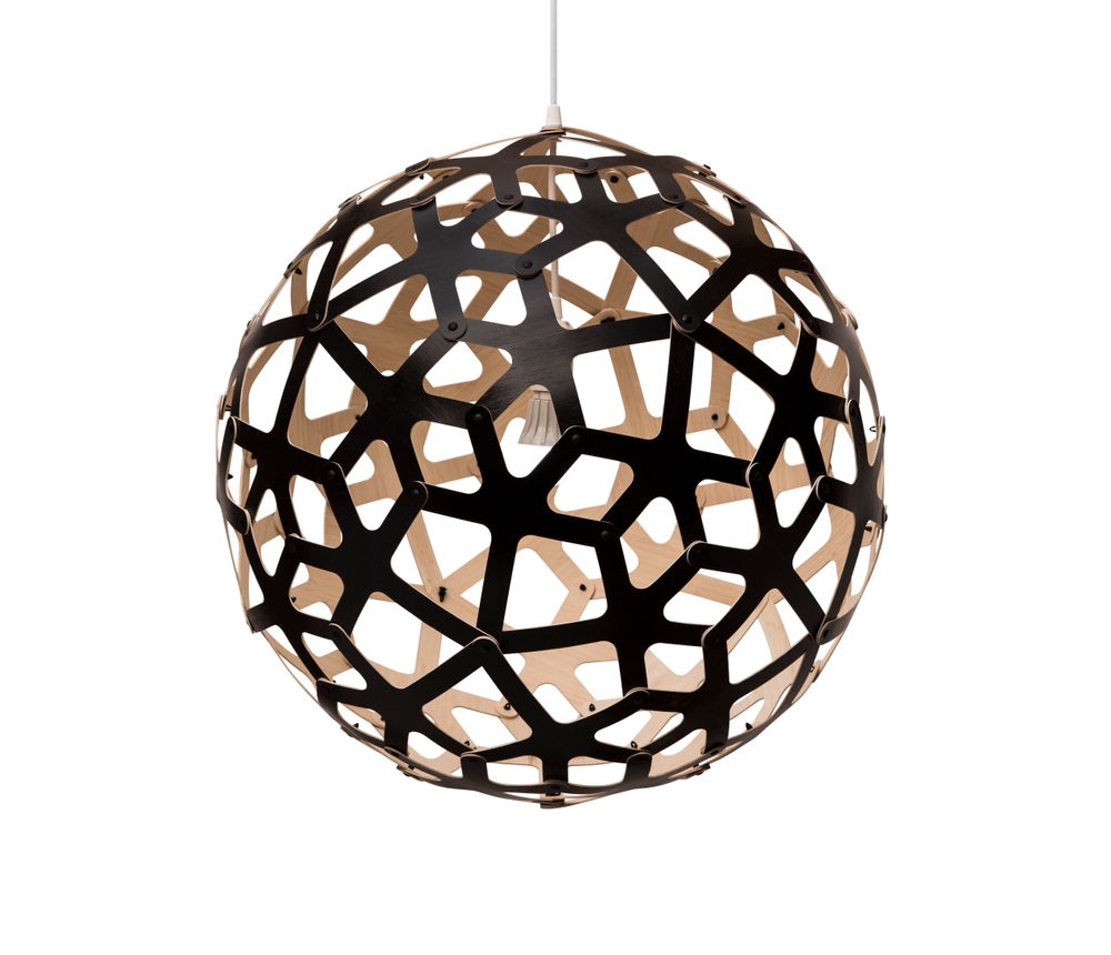 Hotel bedrooms - Ecological Suspension Light: CORAL lamp diameter 80 - MOAROOM - DAVID TRUBRIDGE