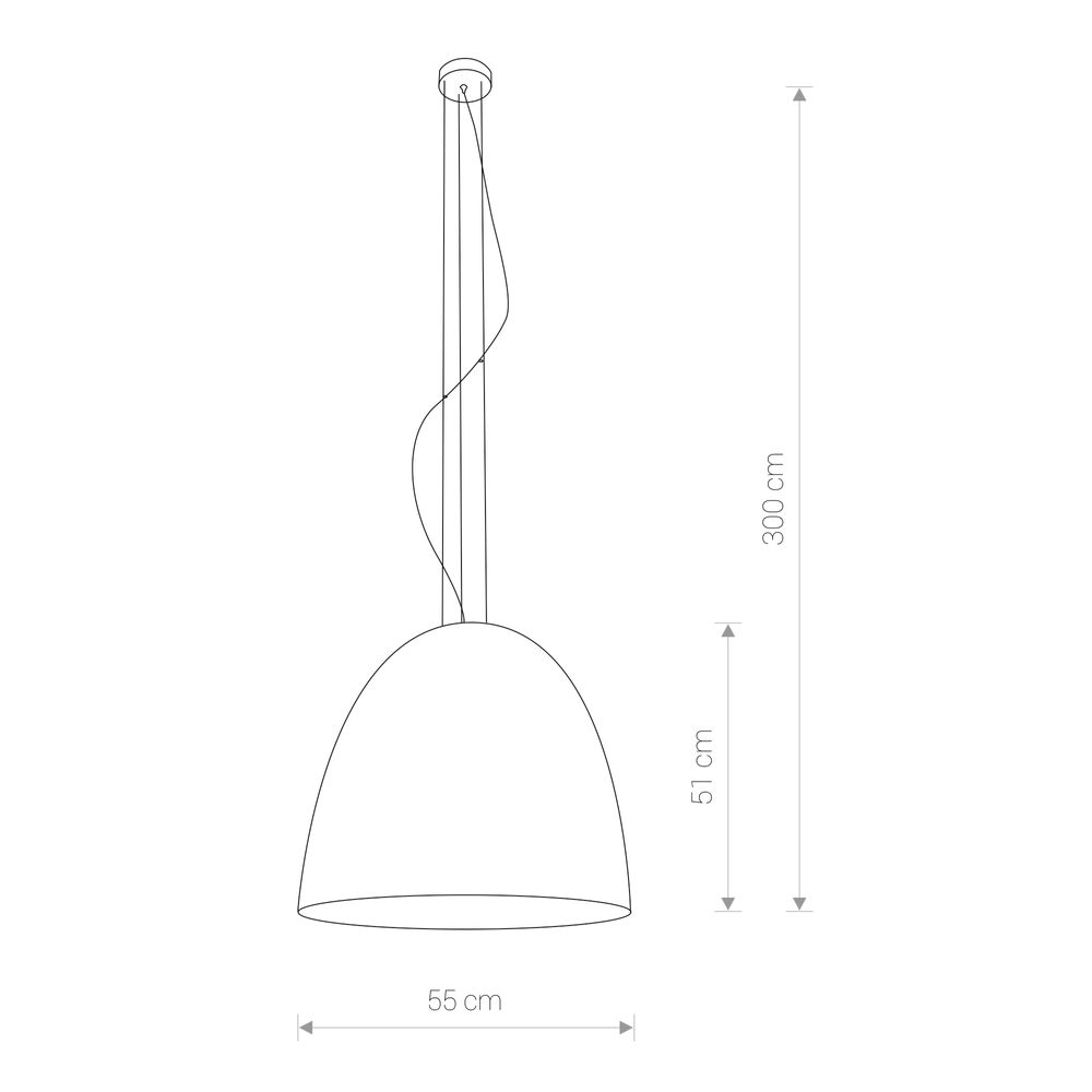 Suspensions - suspension EGG L - NOWODVORSKI LIGHTING
