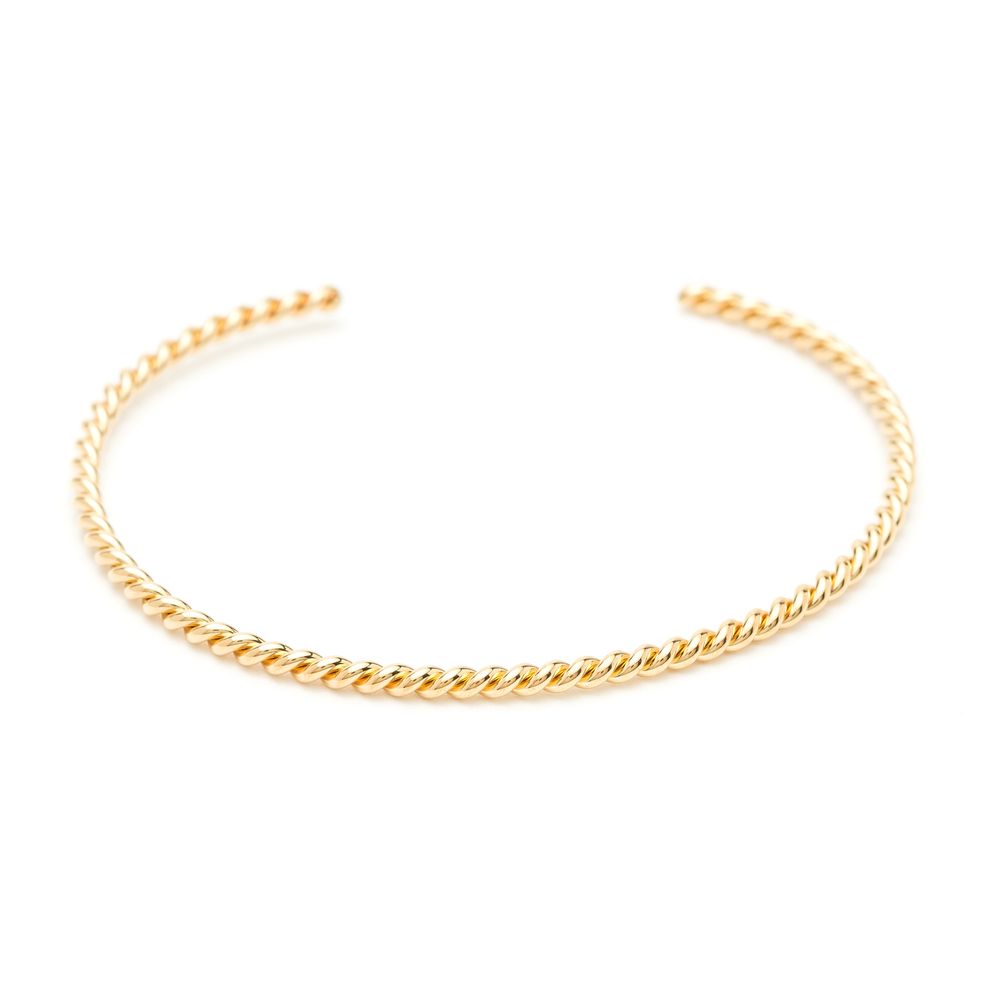 Jewelry - Solar Twist Bangle - JOUR DE MISTRAL