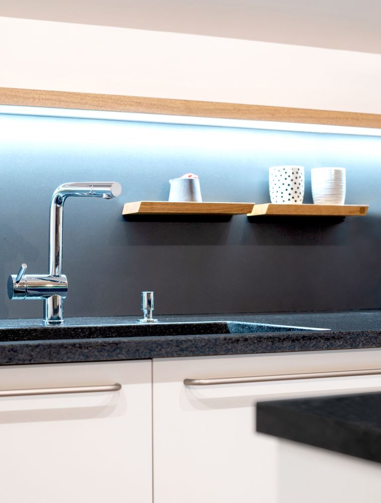 Shelves - Shelf • W • oblique - magnetic kitchen shelf - magnetic wooden shelf - 3S DESIGN