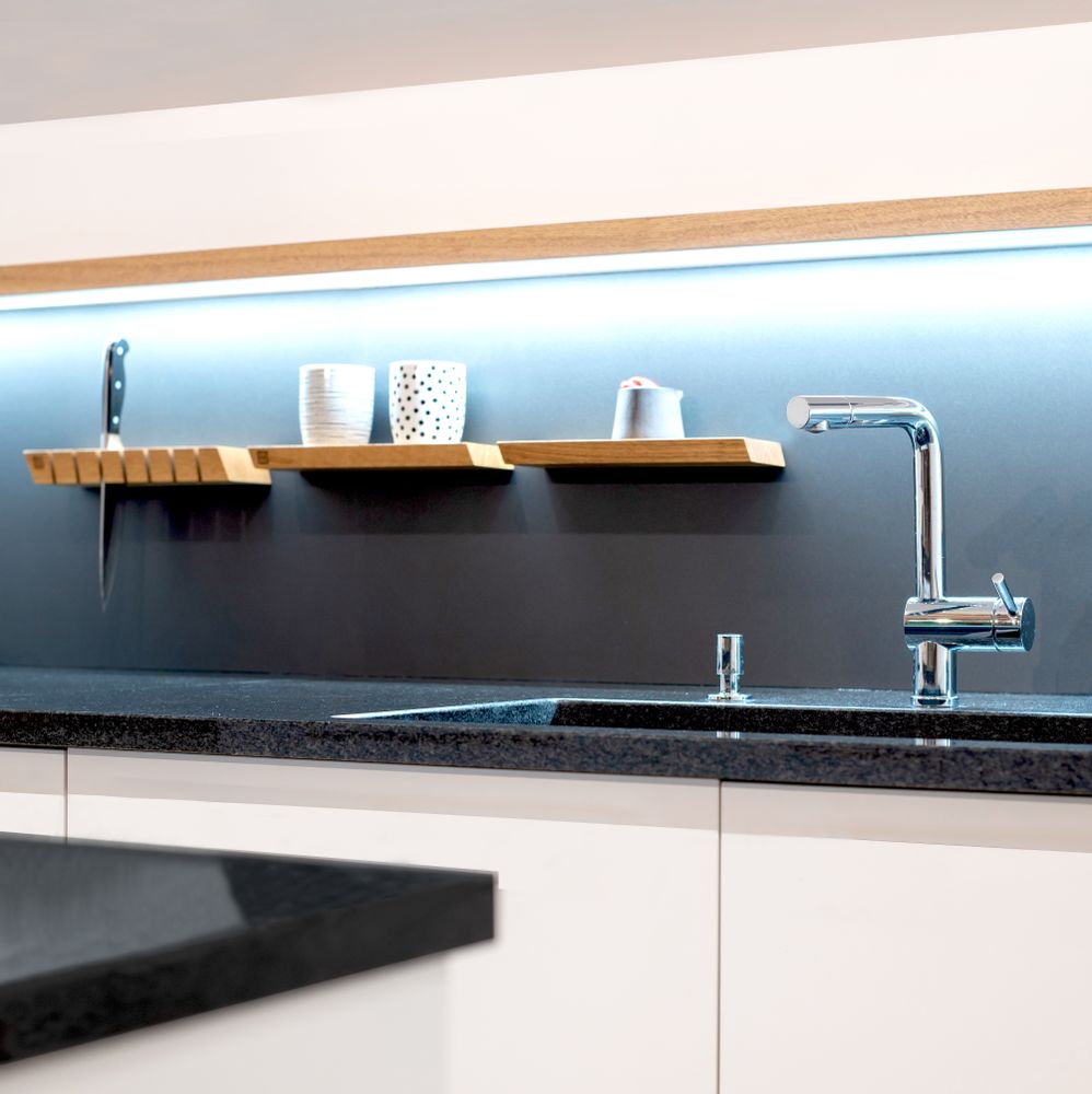 Shelves - Shelf • W • oblique - magnetic kitchen shelf - magnetic wooden shelf - 3S DESIGN