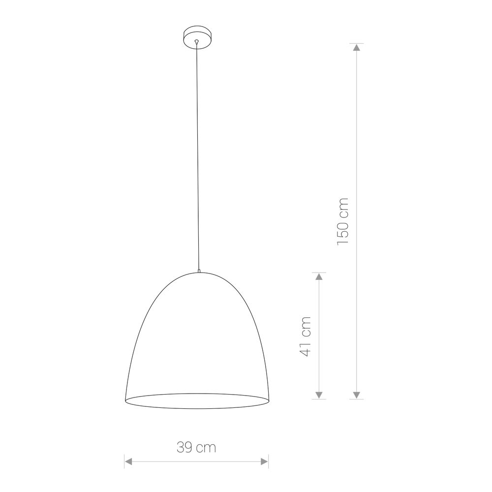 Hanging lights - hanging lamp EGG M - NOWODVORSKI LIGHTING