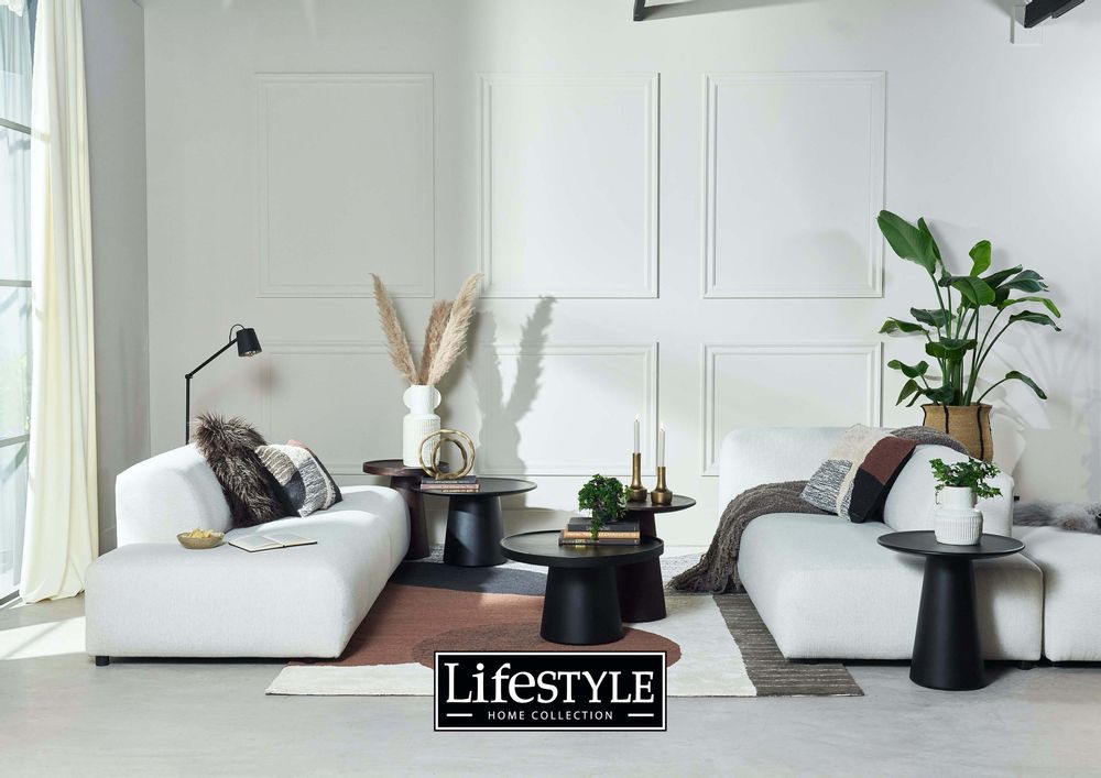 Canapés - SIRMIONE CANAPÉ ÉCRU - LIFESTYLE HOME COLLECTION