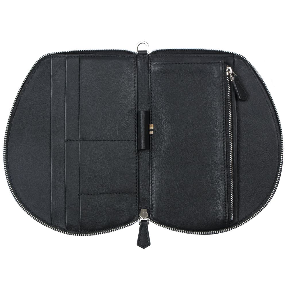 Pochettes - Pocket Maxi Black - Portefeuille de voyage avec bandoulière ou cordon amovible - MLS-MARIELAURENCESTEVIGNY