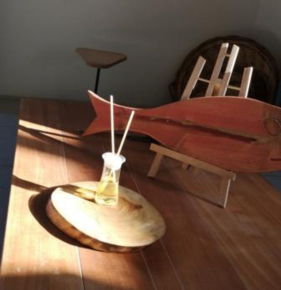 Tables basses - Table basse Plateau en chêne Fisherman B - LIVING MEDITERANEO