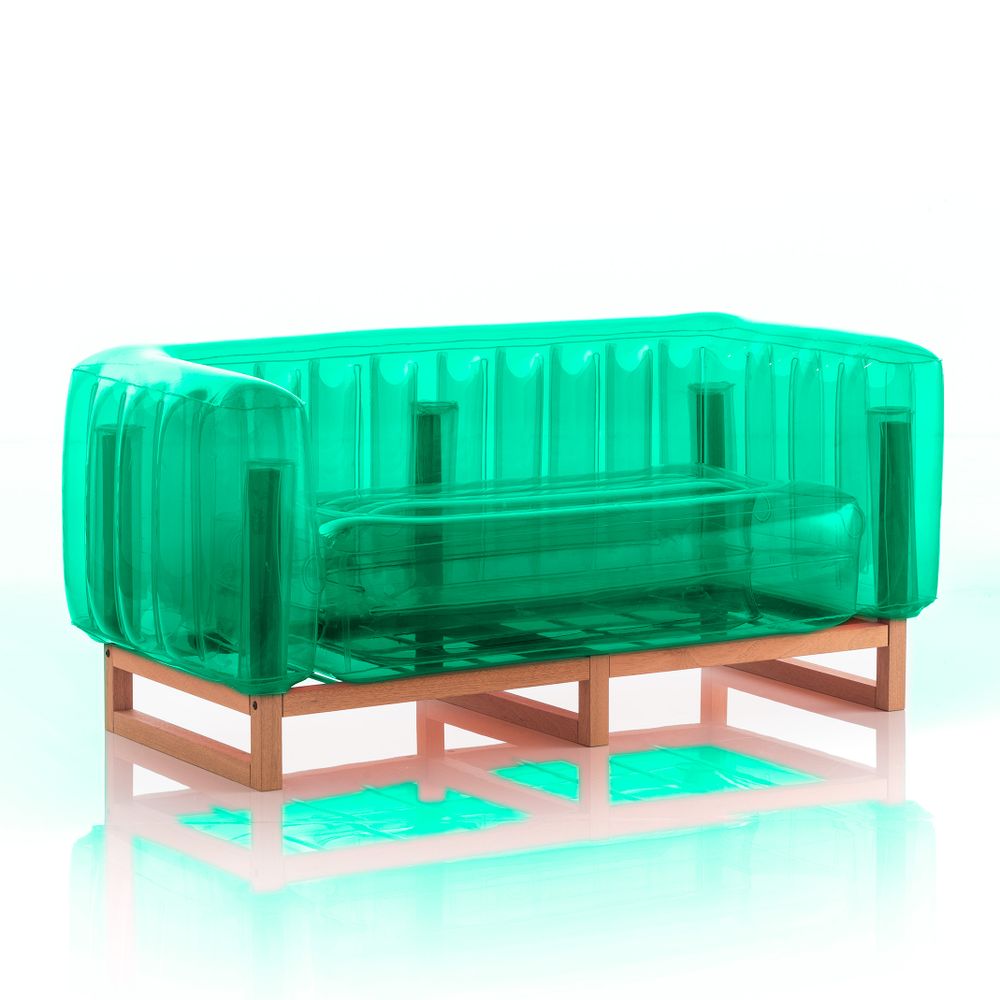 Canapés - YOMI| Canapé vert - Cadre bois - MW DESIGNER FURNITURE