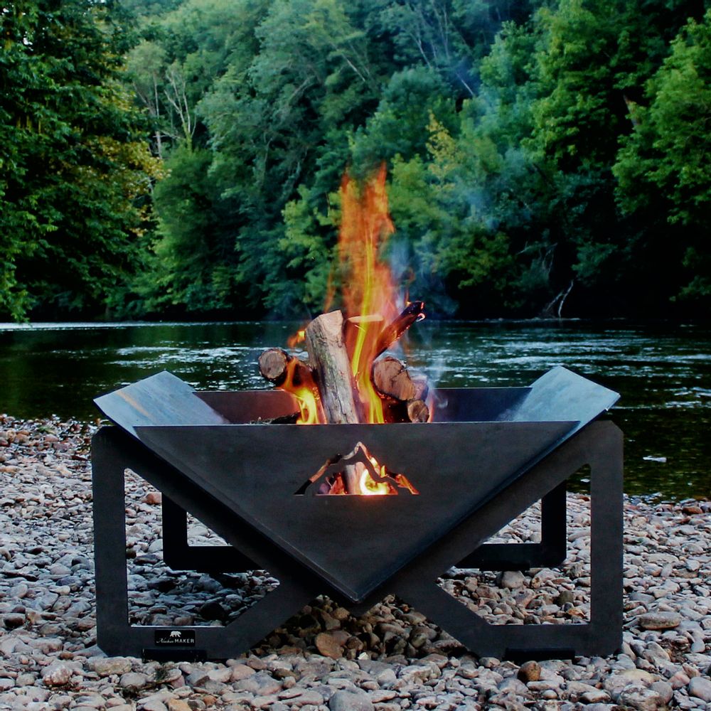 Accessoires de déco extérieure - Brasero FIREPIT - ALASKAN MAKER