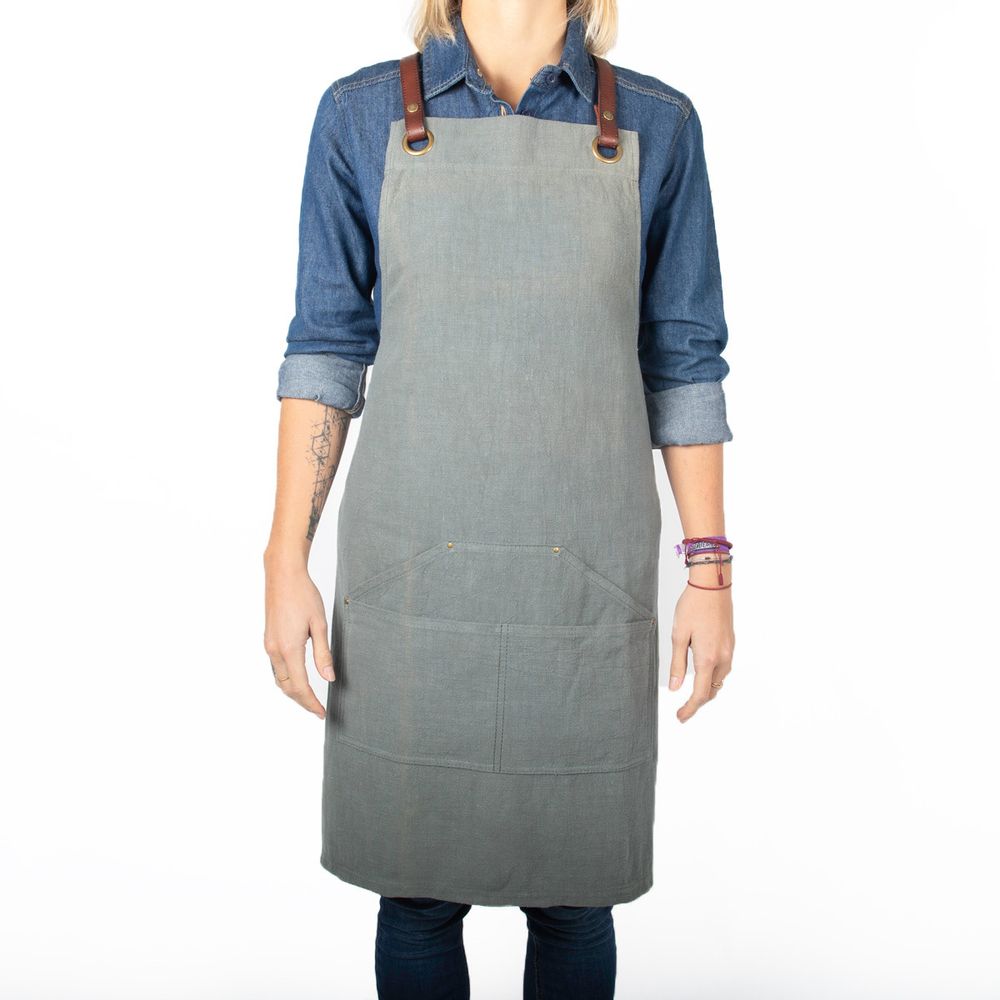 Cadeaux - Tablier en lin N°173 - ALASKAN MAKER