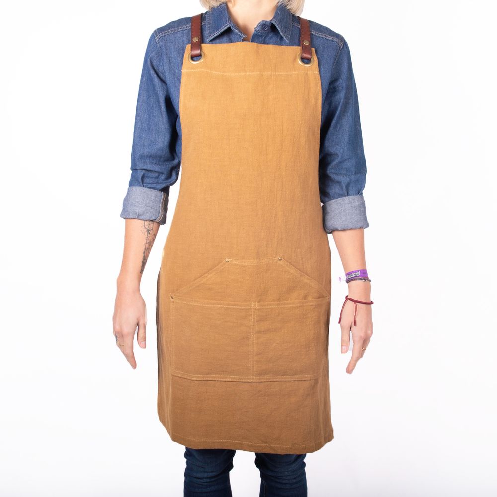 Cadeaux - Tablier en lin N°173 - ALASKAN MAKER