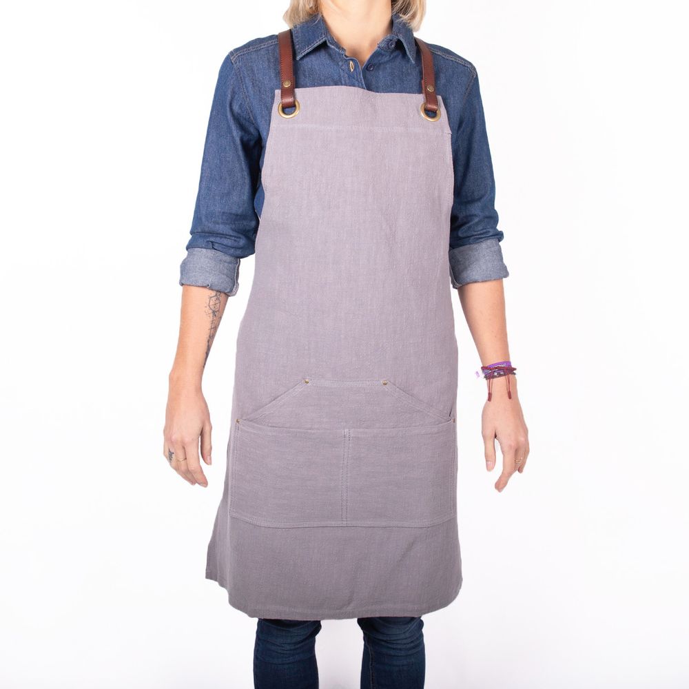 Cadeaux - Tablier en lin N°173 - ALASKAN MAKER