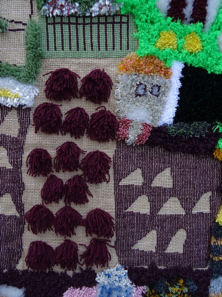 Decorative objects - Village (wall rug – 216) - SARA PEREIRA ATELIER