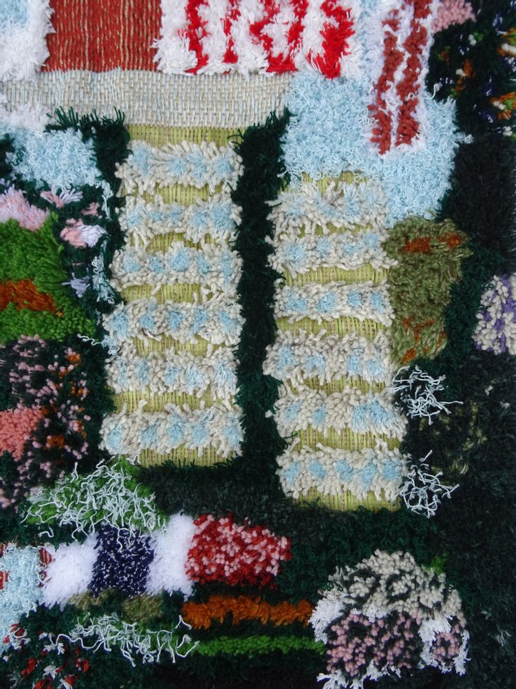 Tapis - Home village (tapis mural – 204) - SARA PEREIRA ATELIER