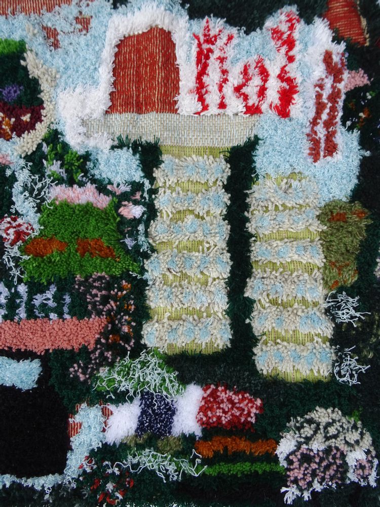 Tapis - Home village (tapis mural – 204) - SARA PEREIRA ATELIER