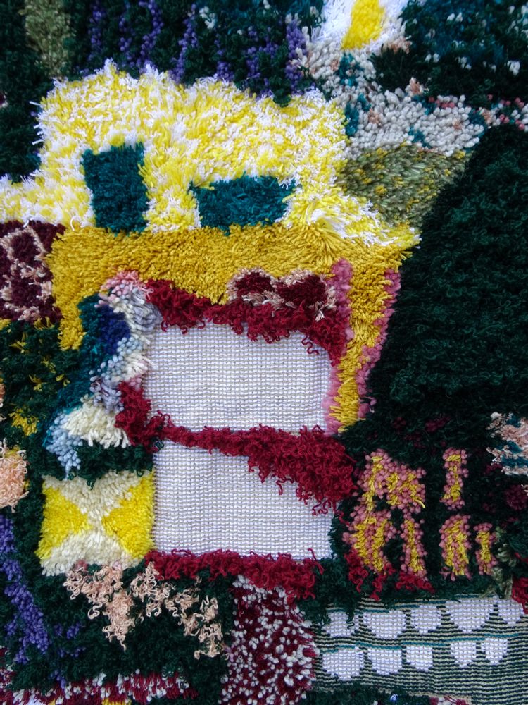Tapis - Village holidays (tapis mural – 203) - SARA PEREIRA ATELIER