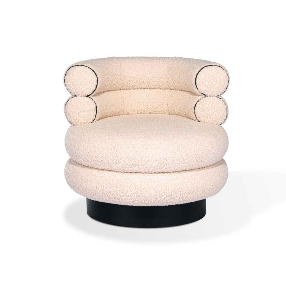 Fauteuils - JASMINE SWIVEL ARMCHAIR - ROYAL STRANGER