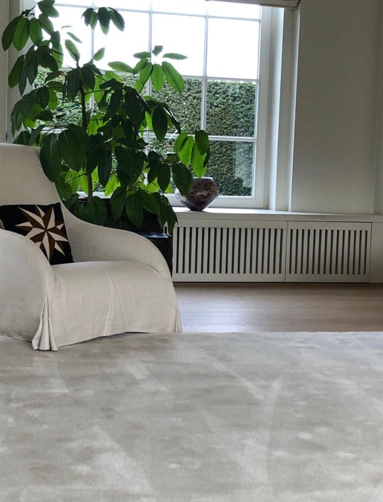 Tapis contemporains - LILA Tapis - Couleur Beige 909 - SECRETS OF LINEN