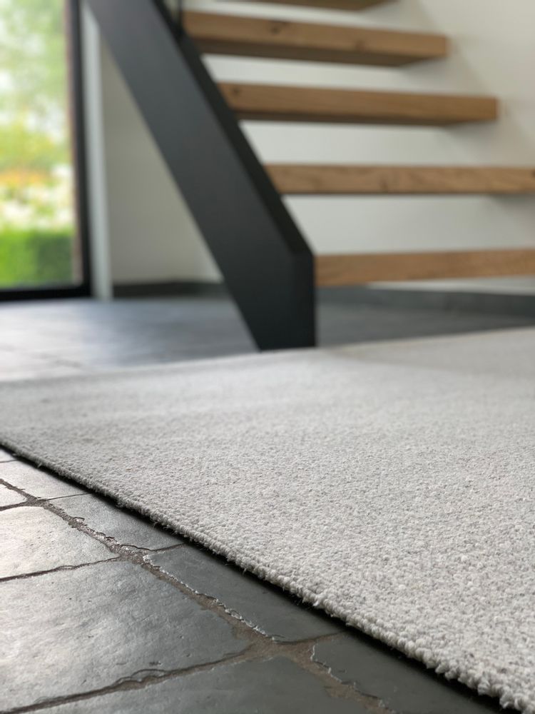 Tapis contemporains - HOOP Rug - Contrast - SECRETS OF LINEN
