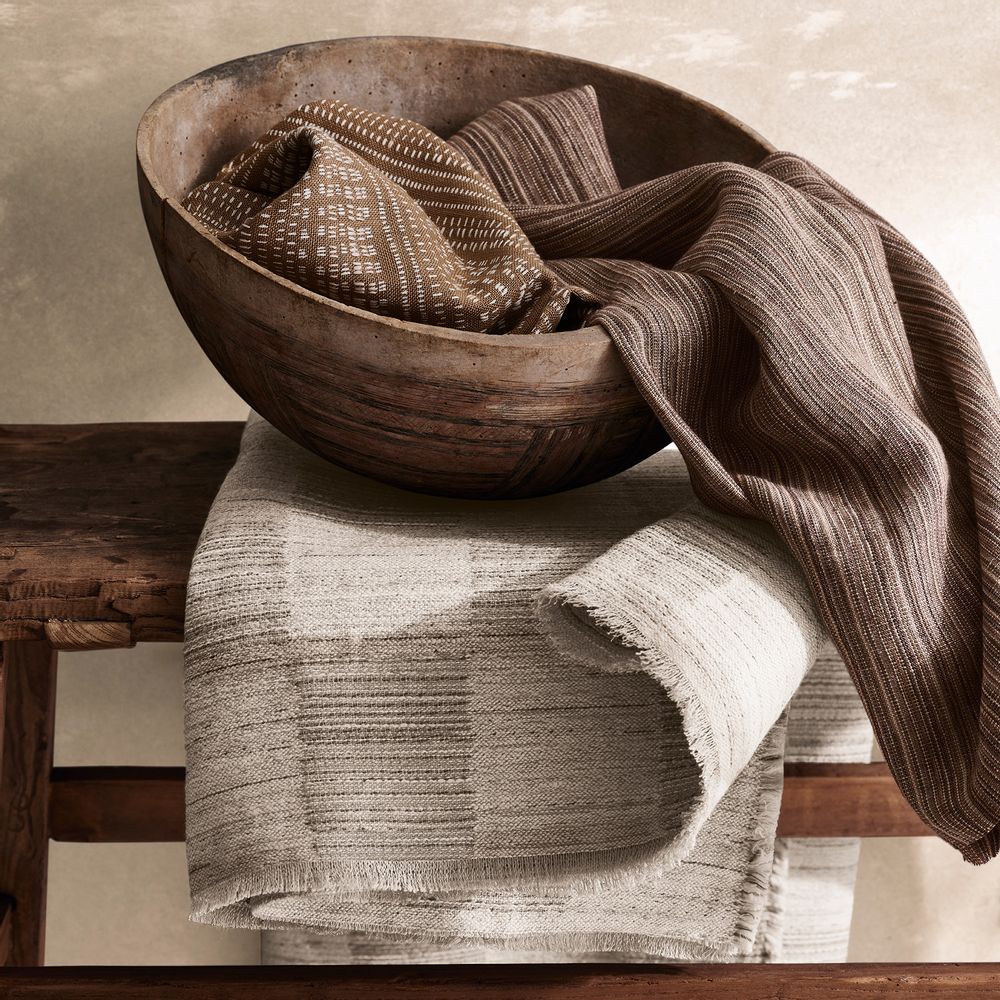 Tissus - RHYTHM - TISSAGES ET BRODERIES - MARK ALEXANDER