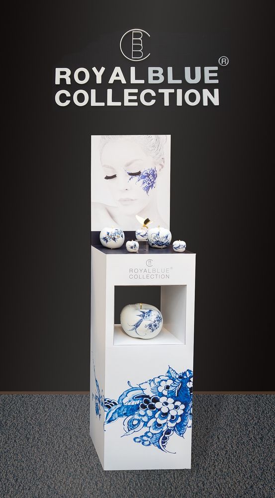 Design objects - NATURE FLEUR decorative item ø 29 CM - ROYAL BLUE COLLECTION®