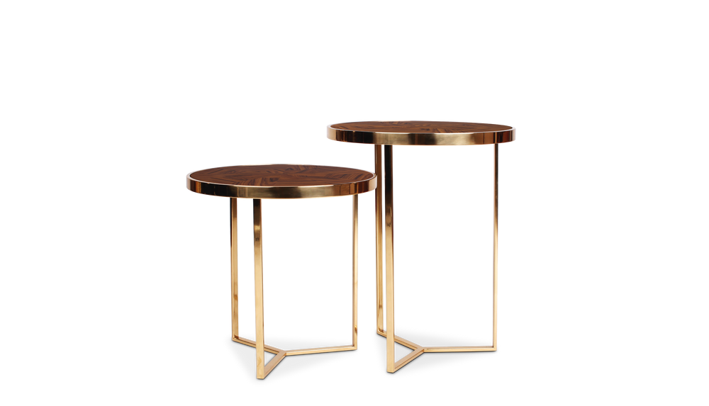 Dining Tables - Tarsia Side Table - MALABAR