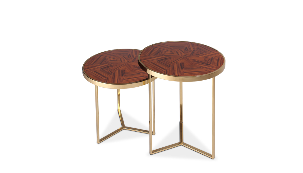 Dining Tables - Tarsia Side Table - MALABAR