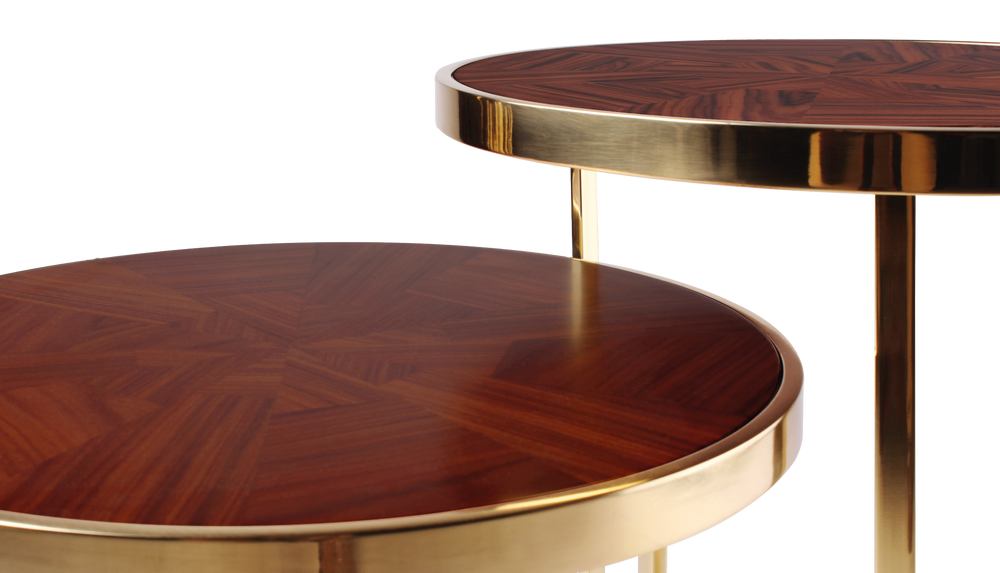 Dining Tables - Tarsia Side Table - MALABAR