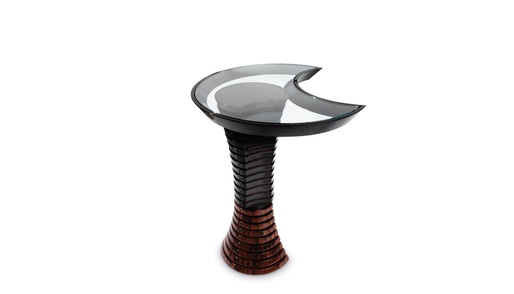 Dining Tables - Volute Side Table - MALABAR