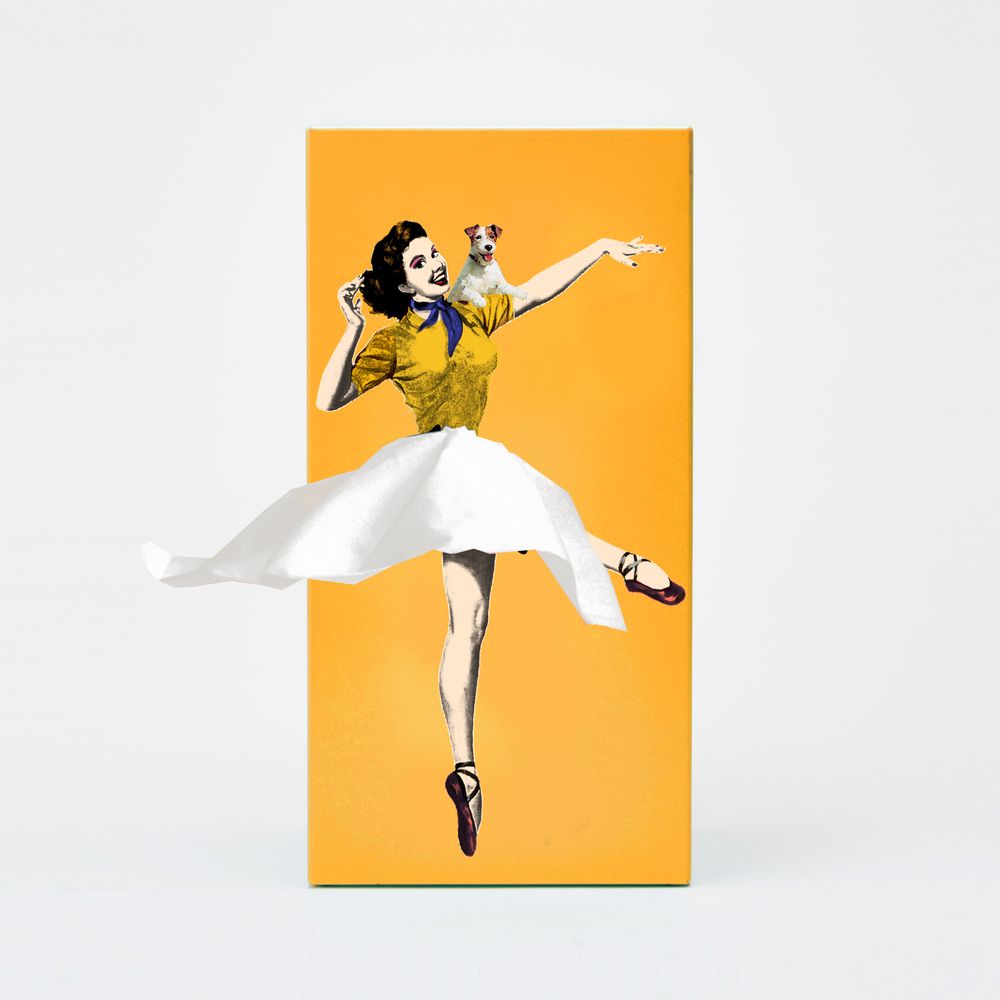 Design objects - Tissue-up girl - 6 tissue box models - PA DESIGN