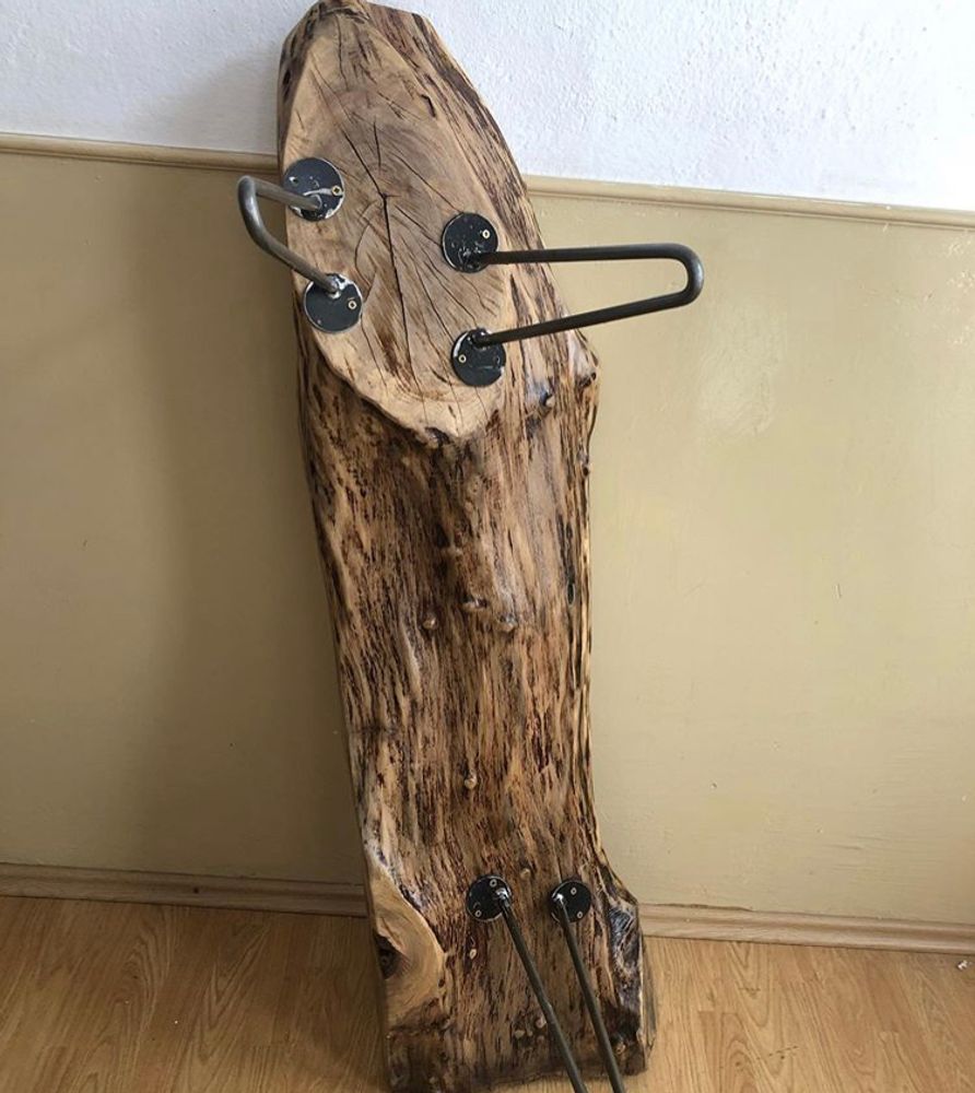 Consoles - Meuble TV en bois massif, noyer - MASIV_WOOD
