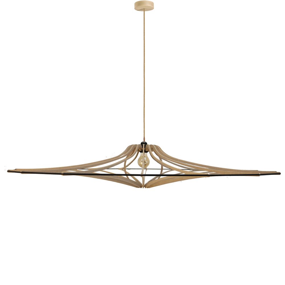 Hanging lights - SINGING BRUT suspension D124cm - RIF LUMINAIRES