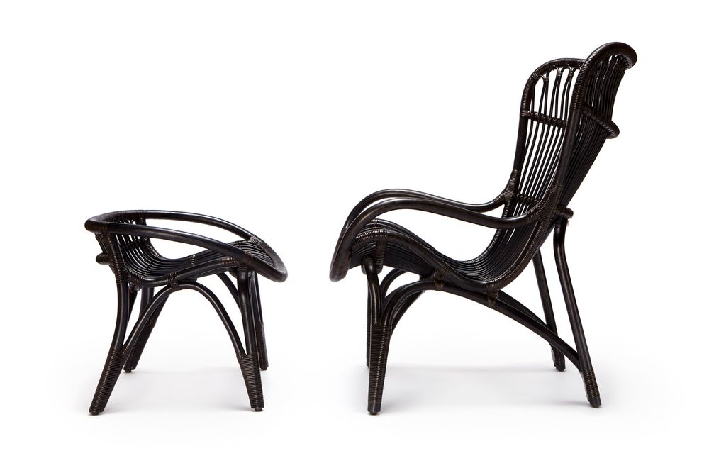 Lounge chairs for hospitalities & contracts - Highback & ottoman lounge chair indoor | lounge chairs - FEELGOOD DESIGNS
