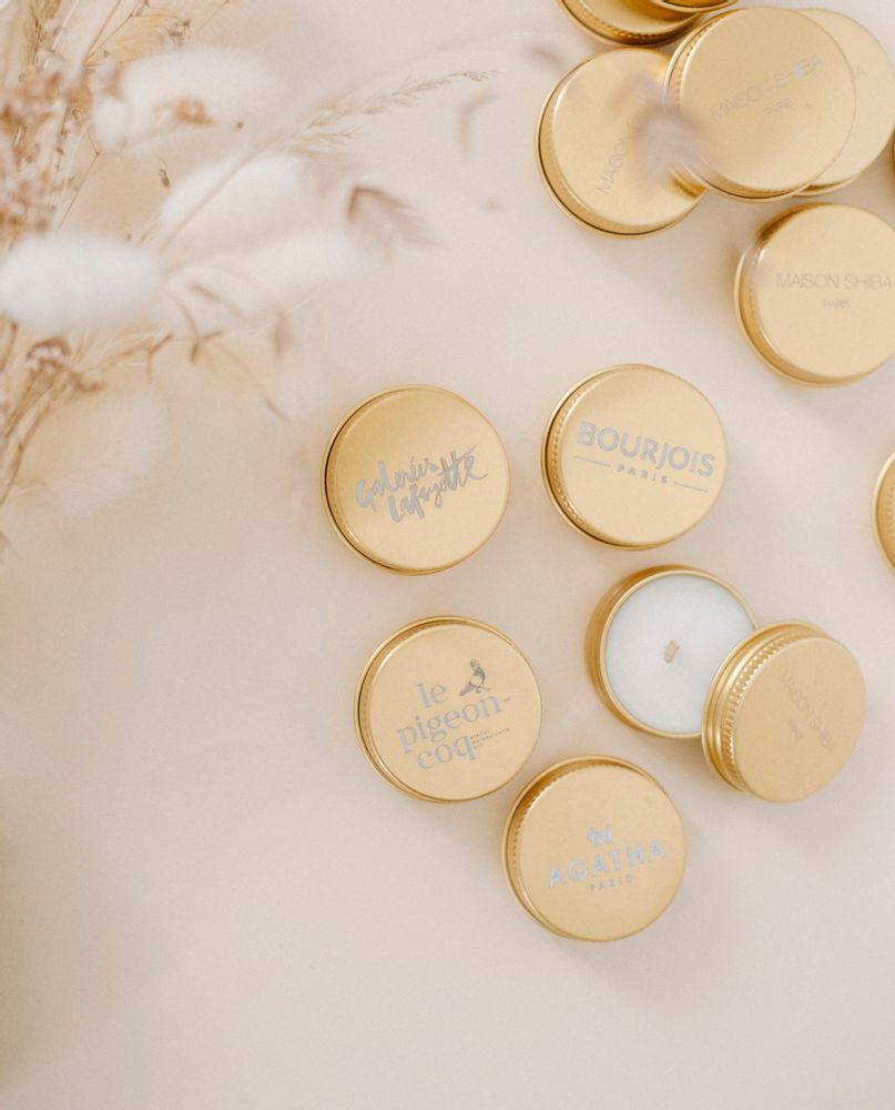 Customizable objects - Scented Gift Capsule Candle with your logo - MAISON SHIIBA