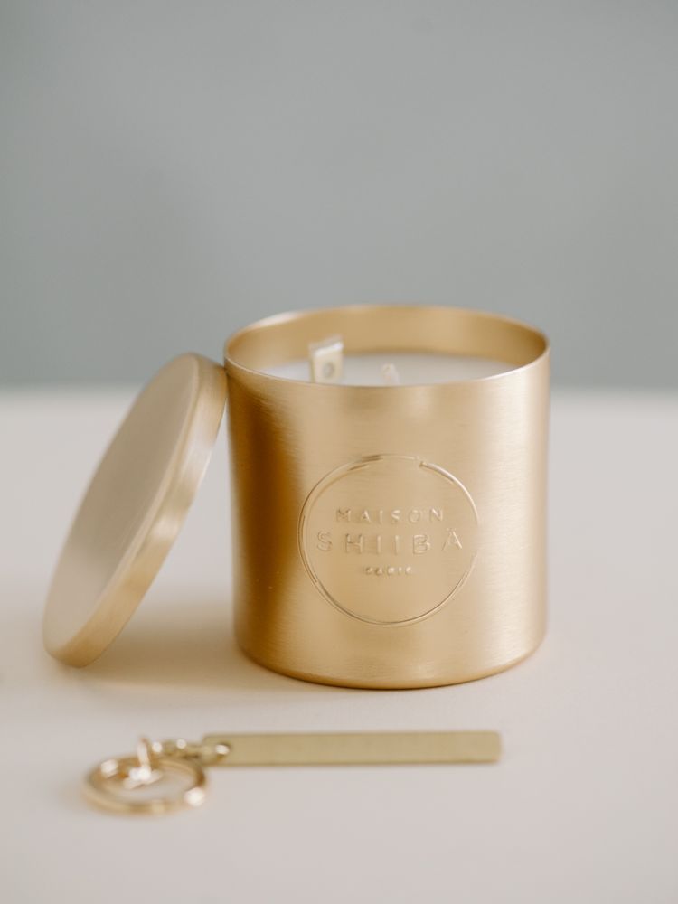Objets personnalisables - Bougie à message secret parfumée - MAISON SHIIBA