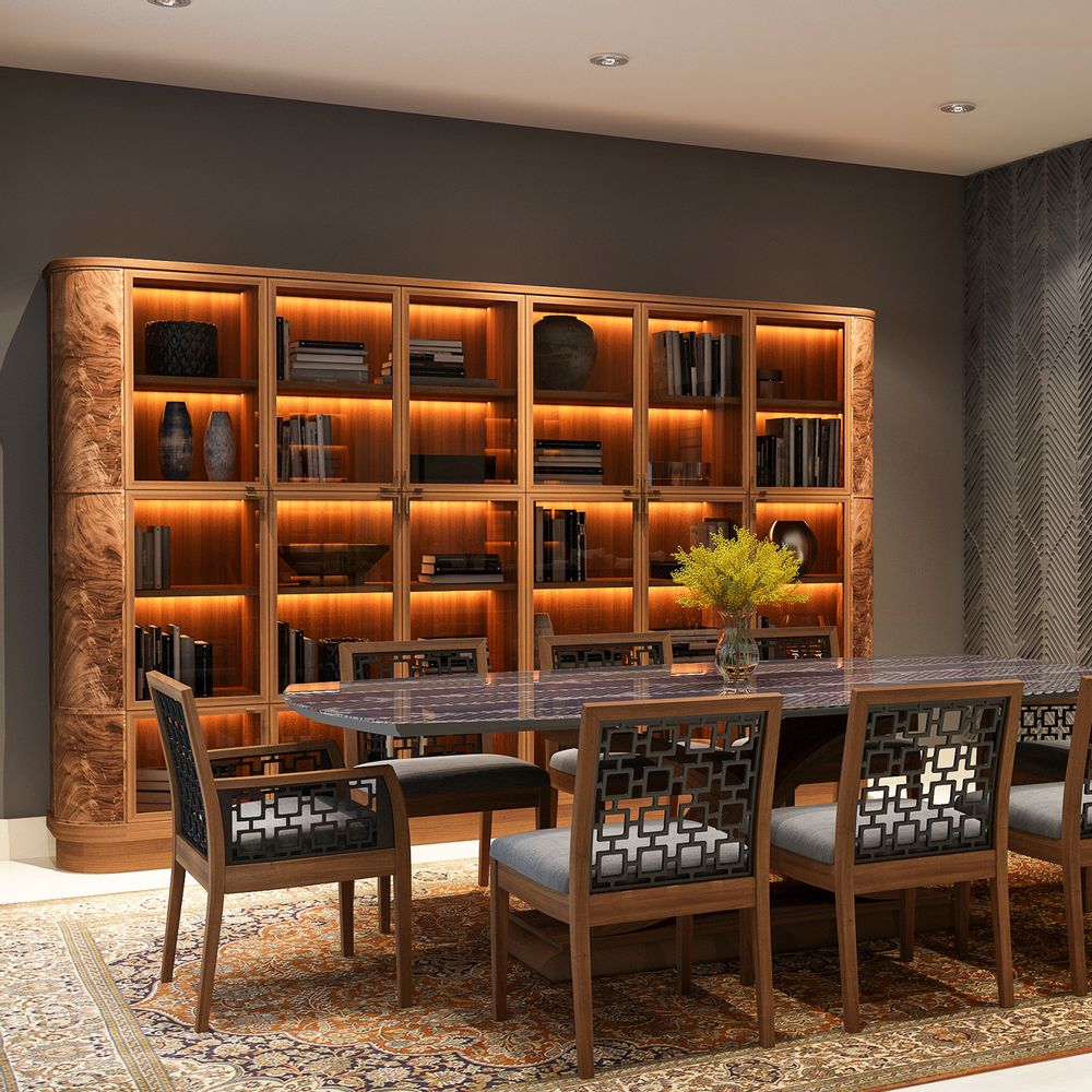 Bookshelves - MANHATTAN LIBRARY - MOBI