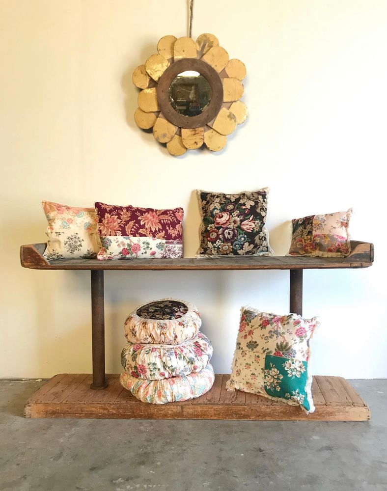 Unique pieces - Home collection removable cushions. - ROSE VELOURS