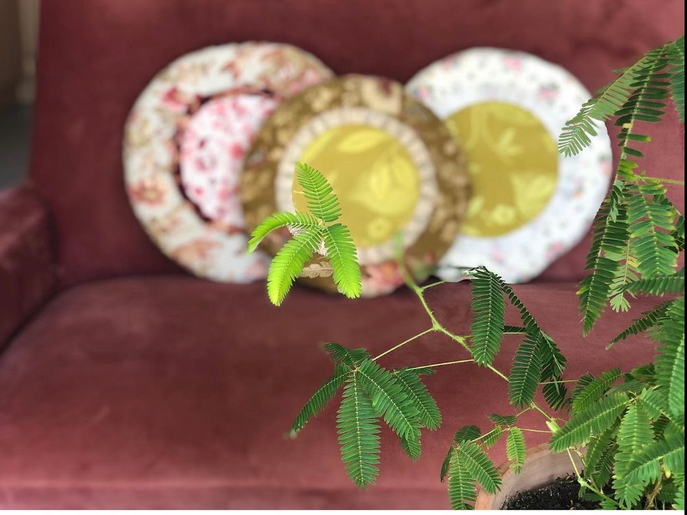 Unique pieces - Home collection removable cushions. - ROSE VELOURS