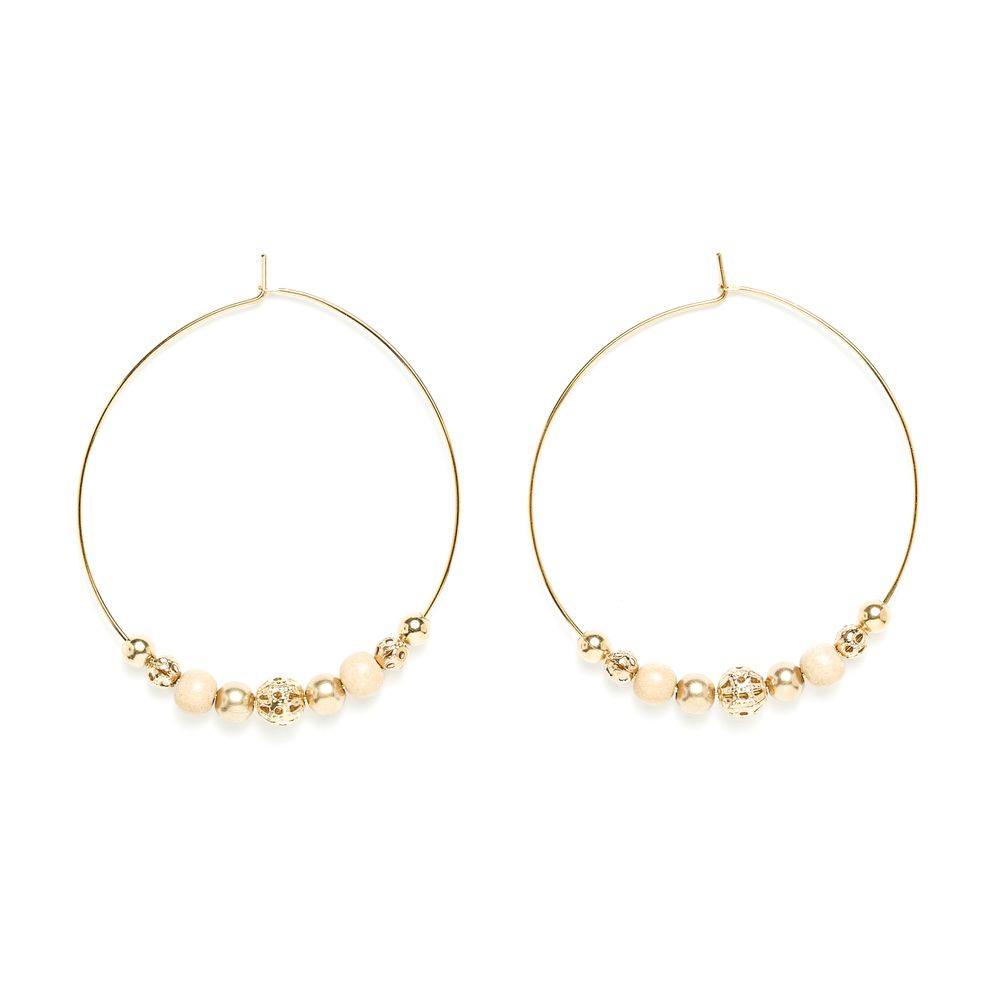 Jewelry - Donna Large Hoop Earrings - JOUR DE MISTRAL