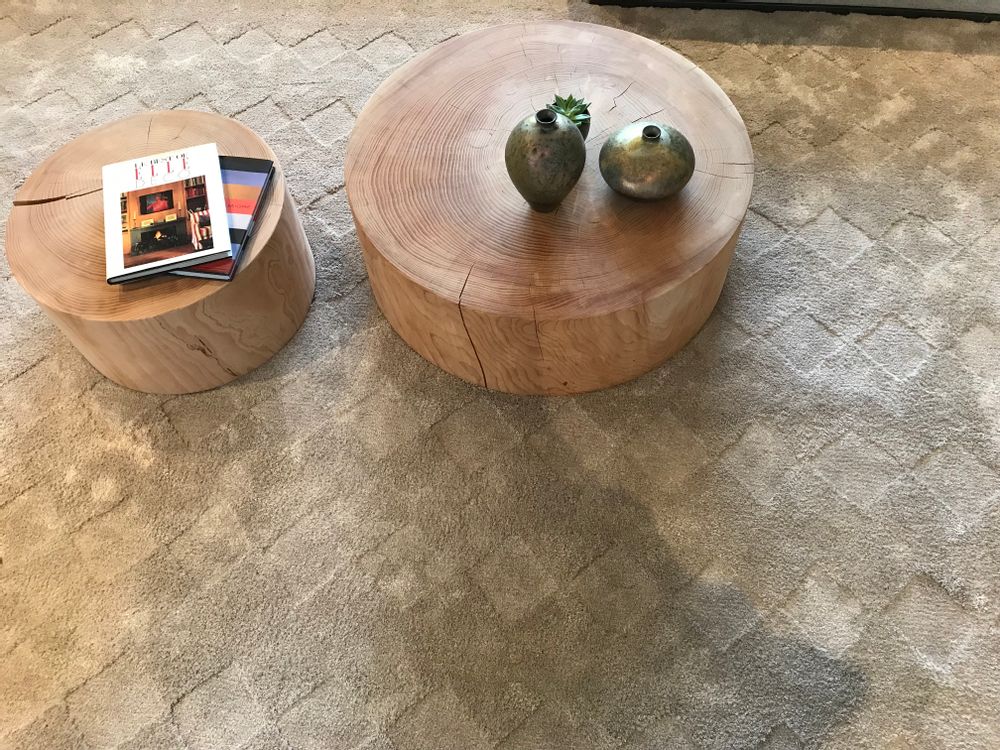 Tapis contemporains - Tapis Les Carreaux. - SECRETS OF LINEN