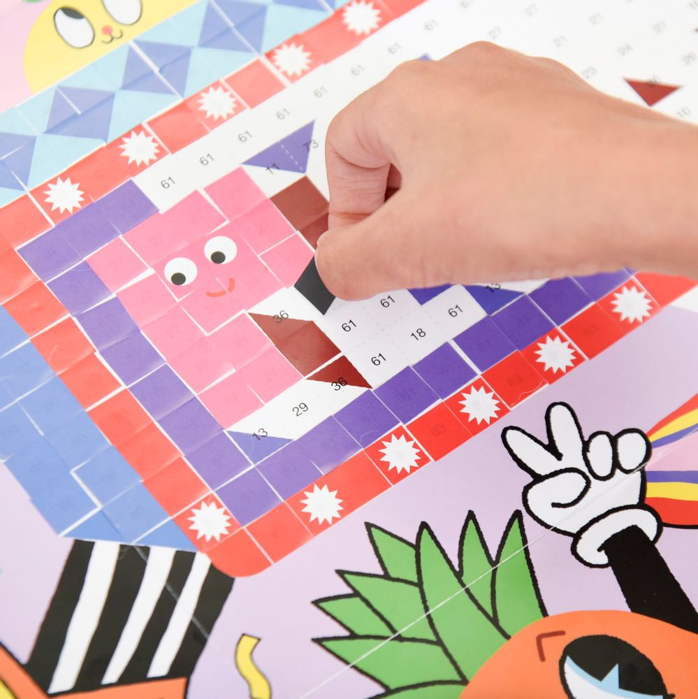 Children's games - Creative poster +1600 Stickers - STREET ART - POPPIK - BAYARD JEUNESSE