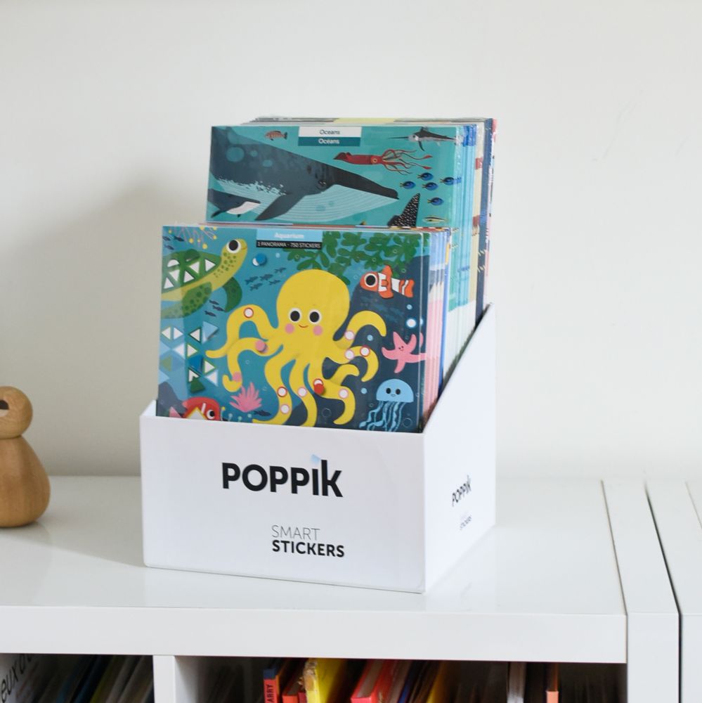 Children's games - Creative poster +1600 Stickers - STREET ART - POPPIK - BAYARD JEUNESSE