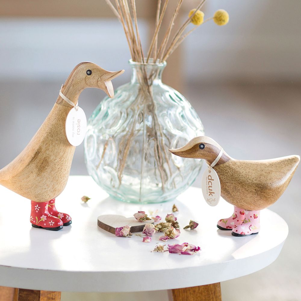 Homewear - Ducklings with Floral Welly Boots - DCUK