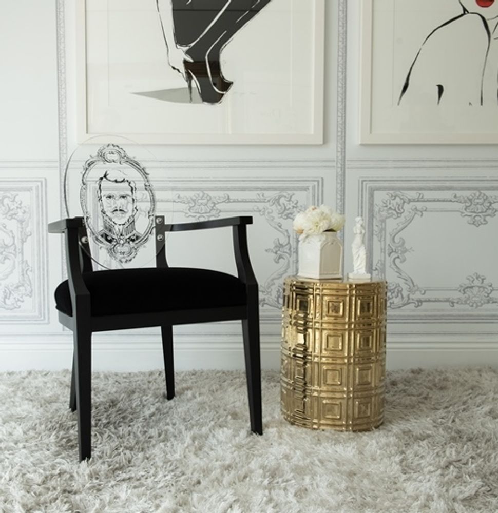 Office seating - La Capsule Royale Leopold Armchair - JADE + AMBER