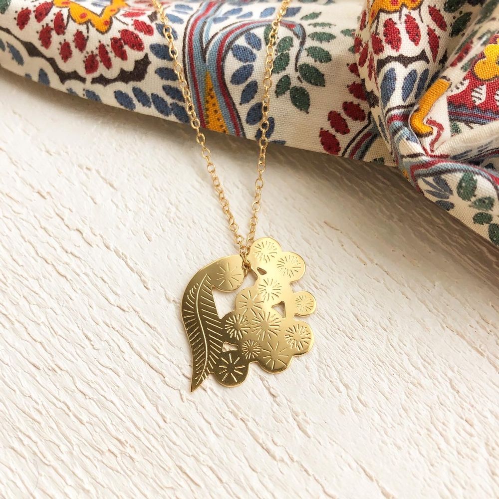 Jewelry - Necklace necklace Mimosa - JOUR DE MISTRAL