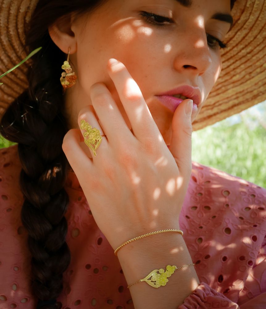 Jewelry - Mimosa strand bracelet - JOUR DE MISTRAL