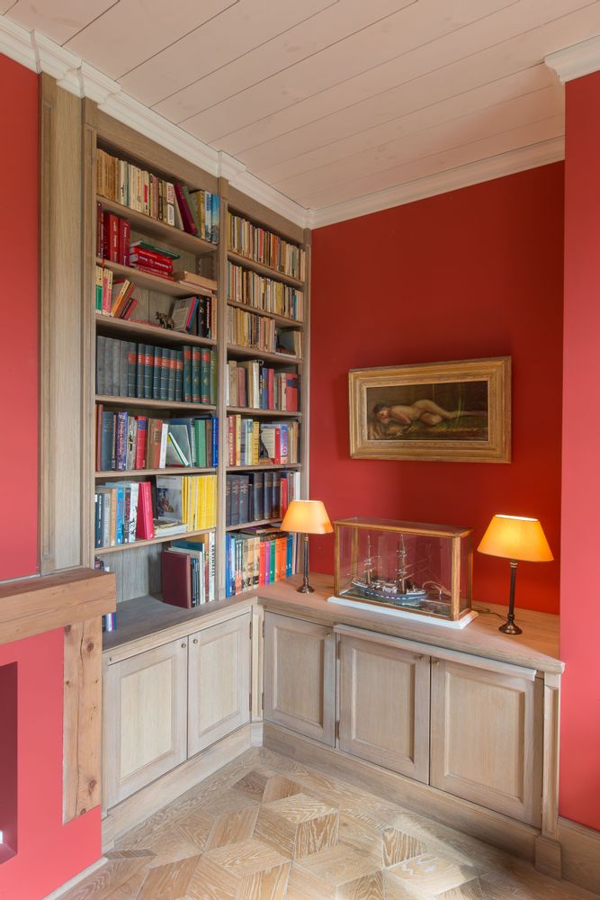 Bookshelves - Libraries - made to mesure - QC FLOORS