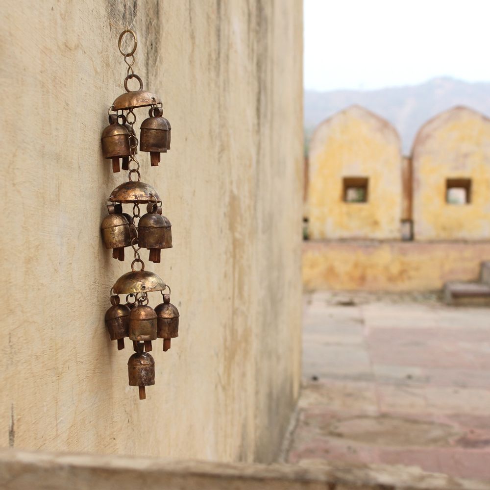 Decorative objects - Handmade cow bell instrument Windchimes - DE KULTURE WORKS