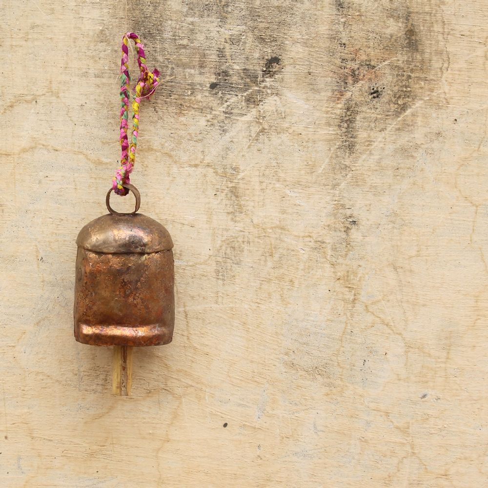 Decorative objects - Handmade cow bell instrument Windchimes - DE KULTURE WORKS
