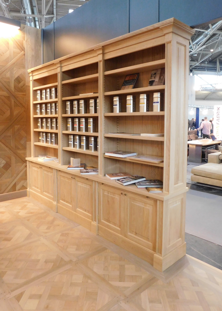 Bookshelves - Libraries - made to mesure - QC FLOORS