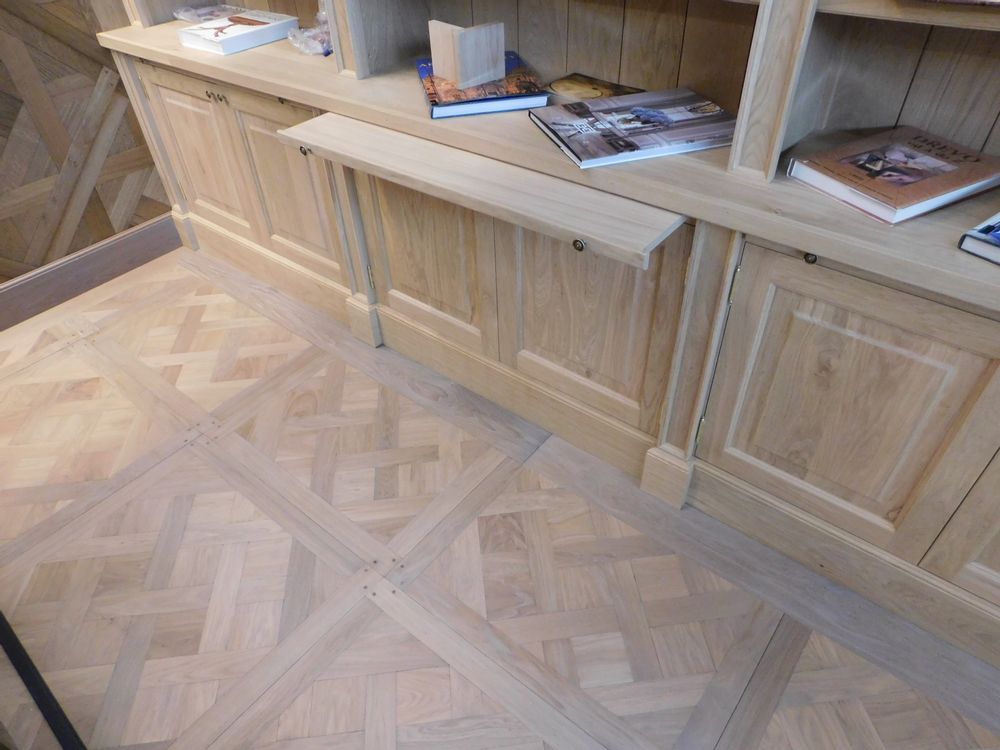 Bookshelves - Libraries - made to mesure - QC FLOORS
